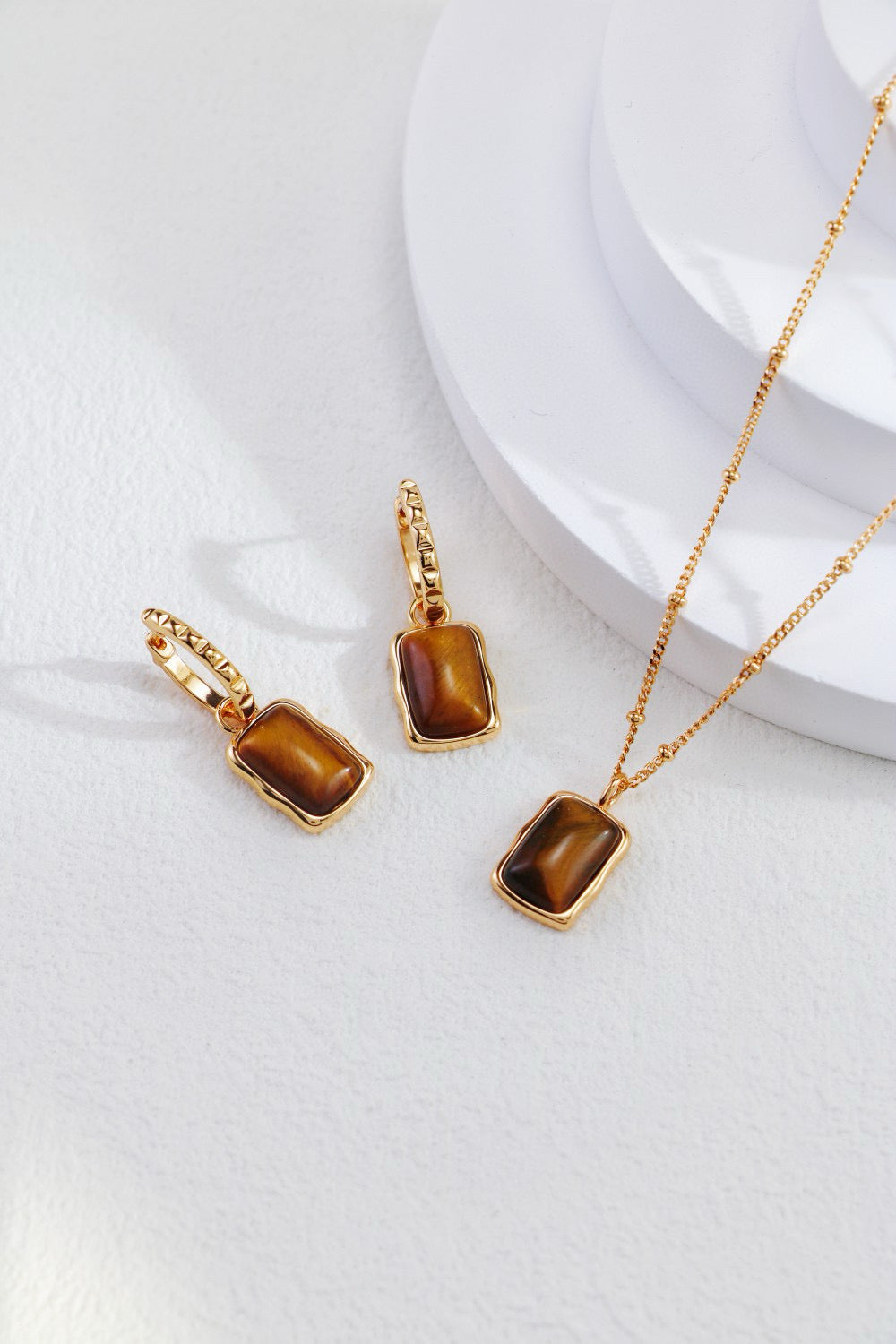 Luxury Tiger's Eye Necklace-106740