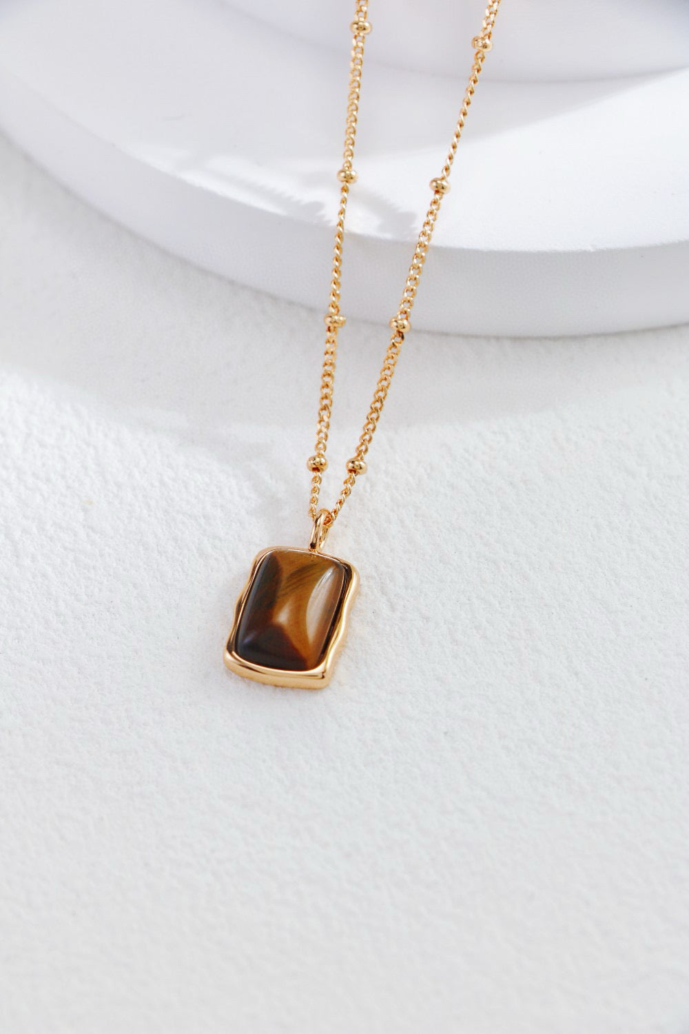 Luxury Tiger's Eye Necklace-106740