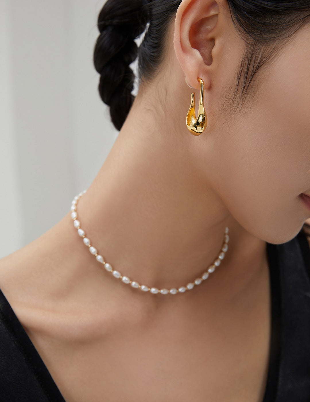 Elegant Freshwater Pearl Necklace-Classic-Everyday wear